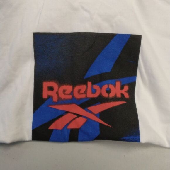 Reebok White Tank Top with Logo - Picture 2 of 2